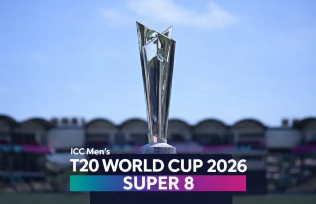 icc t20 world cup 2026 super 8 schedule