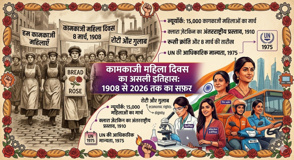 8 March History, Why we celebrate Women's Day, Clara Zetkin, Russian Revolution and Women's Day.