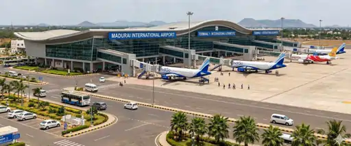 मदुरै एयरपोर्ट से पहली कस्टम ड्यूटी इंटरनेशनल फ्लाइट
