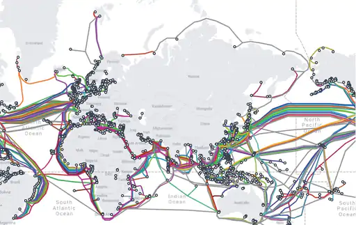 FIBRE OPTIC MAP