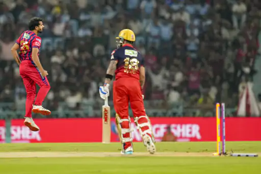 Virat Kohli Bowled by Prince Yadav