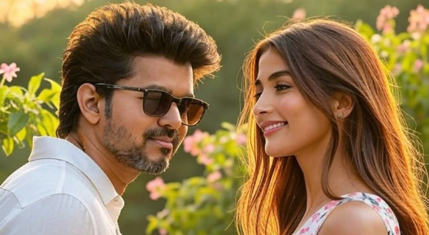 Pooja Hegde Thalapathy Vijay Video
