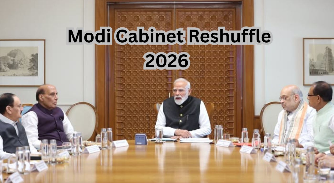 Modi Cabinet Reshuffle 2026