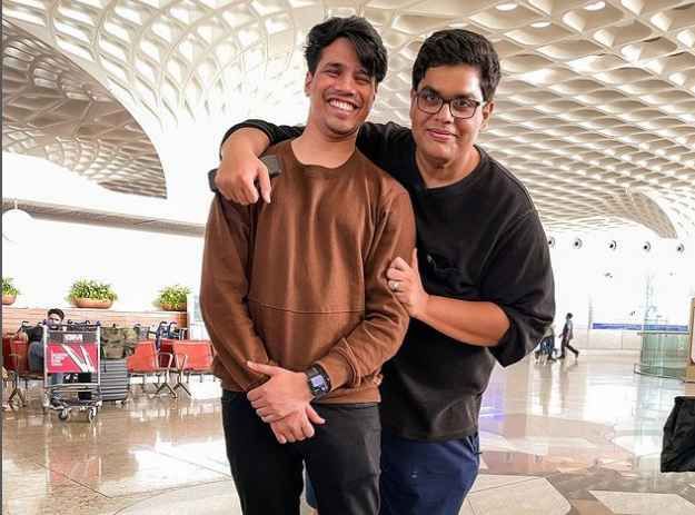 Tanmay Bhat with anshu