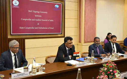 पारदर्शिता बढ़ाने के लिए भारत और इजराइल के बीच ऑडिटिंग MoU साइन 