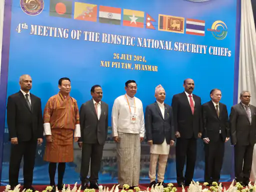  भारत करेगा 5वीं BIMSTEC NSA बैठक की मेजबानी