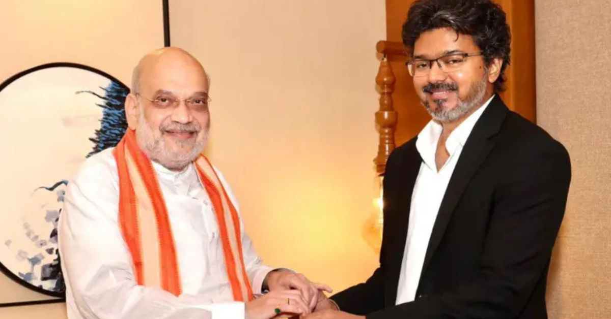 Amit Shah and Tamil Nadu CM Vijay meeting over delimitation issue