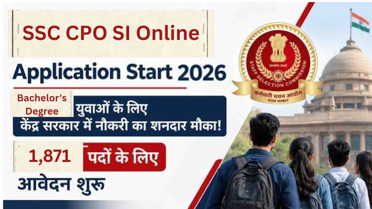 SSC CPO 2026 Notification